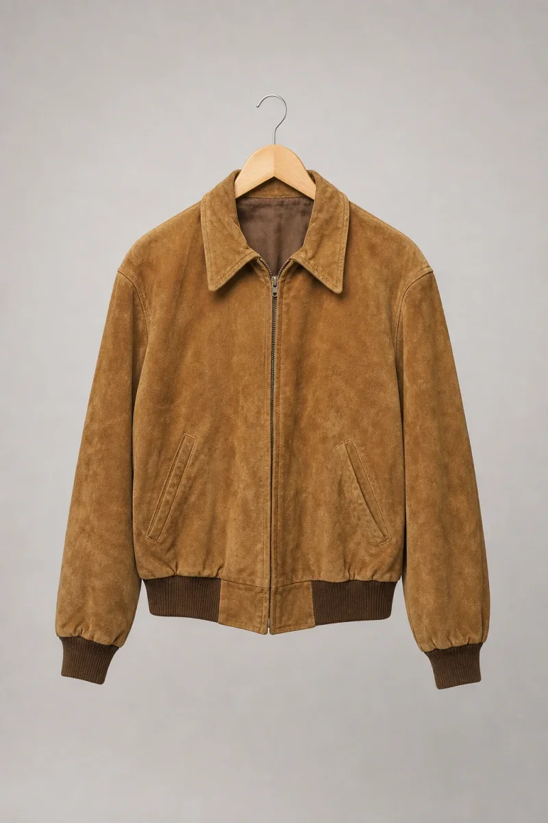 70s 스웨이드 블루종